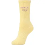 OH APRIL Meias 'Lotta' amarelo / orquídea