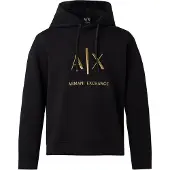 Armani Exchange Sweatshirt ouro / preto