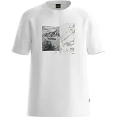 BOSS Camisa 'Te_Motors' bege / cinzento