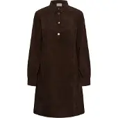 Cream Vestidos camiseiros 'CRCory' castanho escuro