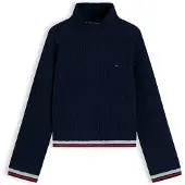 Tommy Hilfiger Pullover marinho / vermelho / branco