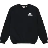 Lonsdale Sweatshirt 'Haighton' preto / branco