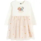 Cool Club Vestido bege / cor-de-rosa