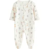 Next Pijama azul / branco