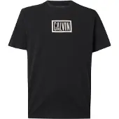 Calvin Klein Jeans Camisa preto / offwhite