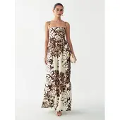 St MRLO Vestido castanho
