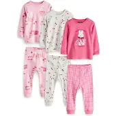 Next Pijama cor-de-rosa / rosa claro / offwhite