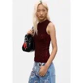 Desigual Camisa bordeaux