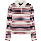 Tommy Hilfiger Camisa azul escuro / vermelho vivo / branco
