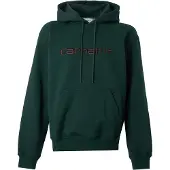 Carhartt WIP Sweatshirt chocolate / verde escuro