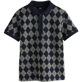 Next Camisola navy / cáqui