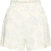 LASCANA Calças de pijama ecru / azul claro