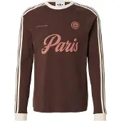 Adidas Originals Camisa 'PARIS' castanho / salmão / branco