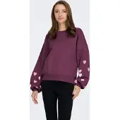 ONLY Sweatshirt 'ONLMacy' baga / cor-de-rosa