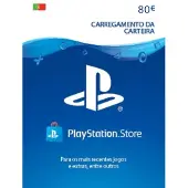 Cartão PlayStation Network 80 EUR (PT)