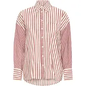Ichi Blusa 'IHLOURI' amarelo claro / púrpura