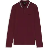 BOSS Polo De Manga Comprida Plisy 10266738 Green
