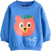 Next Sweatshirt azul / coral / preto / branco