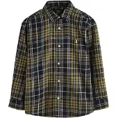 Next Camisa creme / navy / amarelo