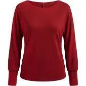 Usha WHITE LABEL Camisa vermelho