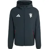 Adidas Manchester United Tiro Travel corta-vento com fecho integral