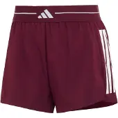 Adidas Calças de desporto 'Hyperglam' bordeaux / branco