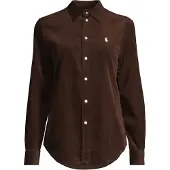Ralph Lauren Blusa '14 WALE' castanho escuro