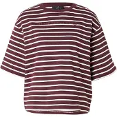 Monari Camisa bordeaux / branco