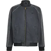 Adidas Originals Casaco meia-estação 'SST' cinzento / preto / preto denim