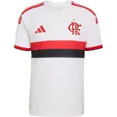 Adidas Camisa funcionais 'CR Flamengo 26 Away Authentic' vermelho / preto / branco