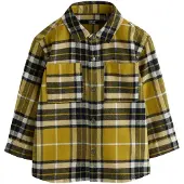 Next Camisa amarelo / preto / branco