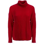 Influencer Pullover vermelho