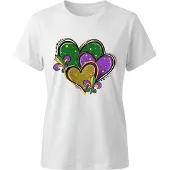 Usha Camisa mistura de cores / branco