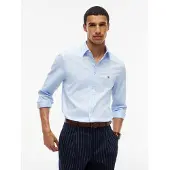 Tommy Hilfiger Camisa clássica 'Flex' azul claro