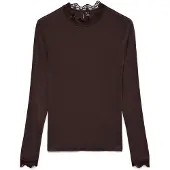 Vero Moda Camisa 'VMRosa' castanho escuro