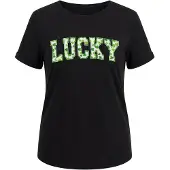 Usha Camisa mistura de cores / preto