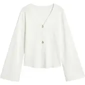 Vero Moda Casaco de malha 'VMSUSANNE' branco