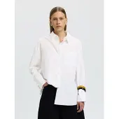 Selected Blusa 'SLWDANNIE' branco