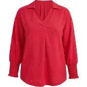 Usha Blusa vermelho