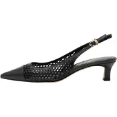 Michael Kors Sapatos abertos atrás 'AMARA' preto