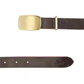 Levi's Cinto Presidio Plaque Buckle