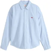 Levi's Camisa 'Battery' azul claro / vermelho