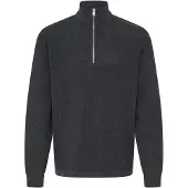 !Solid Pullover 'SDVian' acinzentado