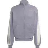 Adidas Casaco de treino em moletão marfim / branco