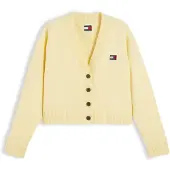 Tommy Hilfiger Casaco de malha amarelo claro