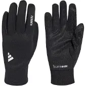 Adidas Luvas de desporto preto / branco
