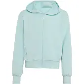 Adidas Casaco de treino em moletão 'GIRLS FULL ZIP HOODIE Track' aqua