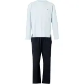 Tommy Hilfiger Underwear Pijama comprido navy / azul claro / vermelho cereja