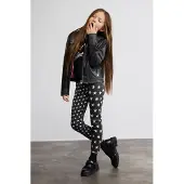 Desigual Leggings preto / branco