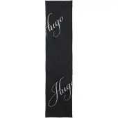 HUGO Cachecóis 'Byanca' preto / branco